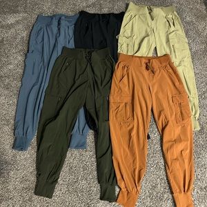 All in Motion Lot of 5 Women’s Stretch Woven Cargo Pants Size XS